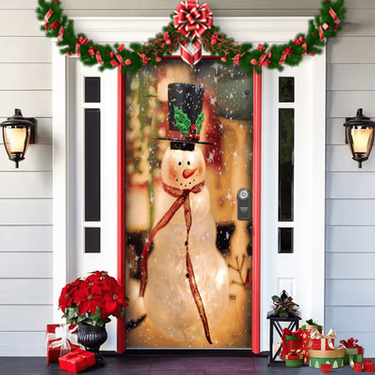 🌟🌟2025 Christmas and Halloween front door decoration