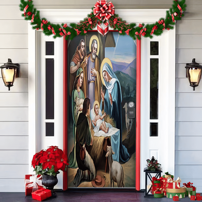 🌟🌟2025 Christmas and Halloween front door decoration