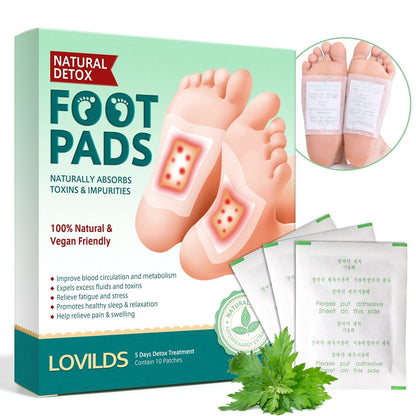 LOVILDS Natural Detox Slimming Foot Pads(Limited time discount 🔥 last day)
